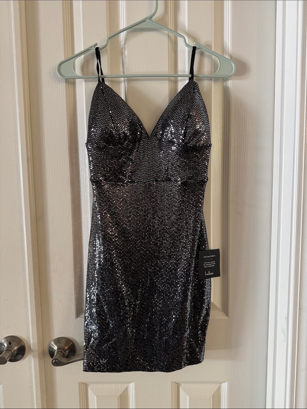 Lulu's Black Spaghetti Strap Top